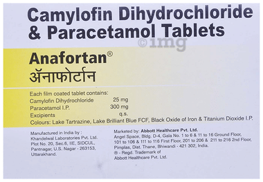 Anafortan 25mg/300mg Tablet
