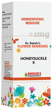 Bakson's Dr. Bakshi's Bach Flower Honeysuckle 6 CH