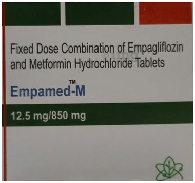 Empamed-M 12.5mg/850mg Tablet