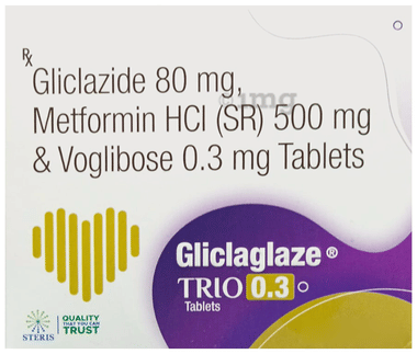 Gliclaglaze Trio 0.3 Tablet SR