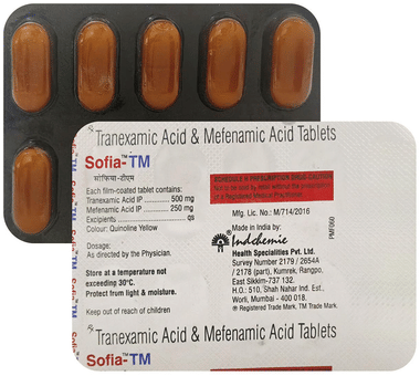 Sofia TM 500mg/250mg Tablet