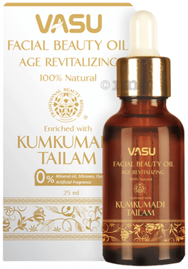 Vasu Facial Beauty Oil with Kumkumadi Tailam