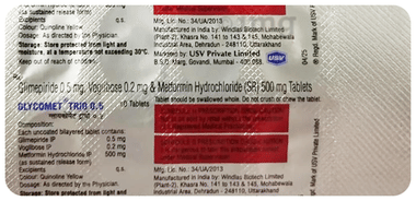 Glycomet Trio 0.5 Tablet SR