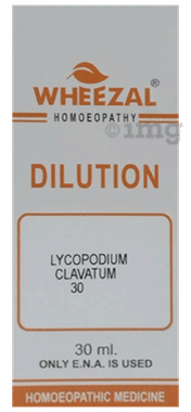 Wheezal Lycopodium C. Dilution 30