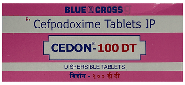 Cedon 100mg Tablet DT