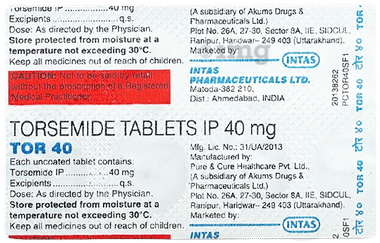 TOR 40mg Tablet
