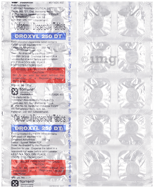 Droxyl 250 DT Tablet