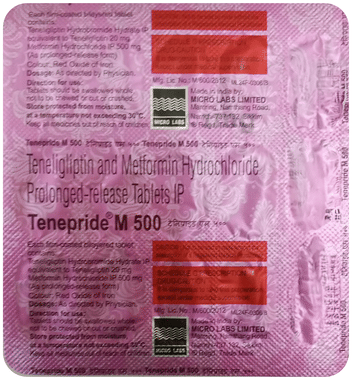 Tenepride M  500 Tablet PR