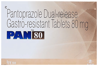 PAN 80mg Tablet