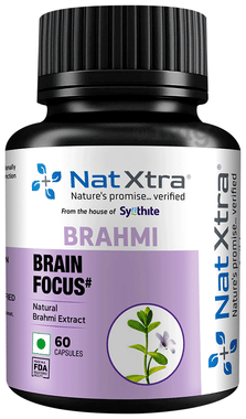 NatXtra Brahmi Brain Focus Capsule NatXtra Brahmi Brain Focus Capsule