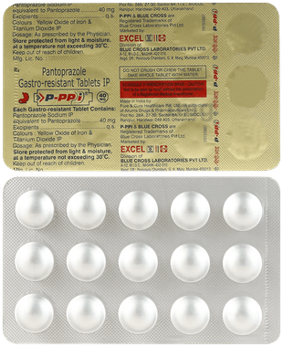 P-Ppi 40mg Tablet