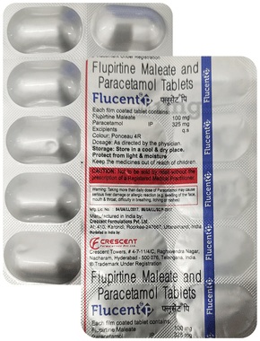 Flucent P 100mg/325mg Tablet