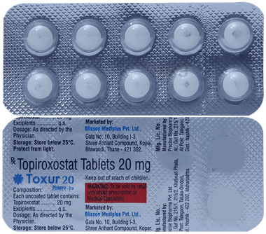 Toxur 20mg Tablet