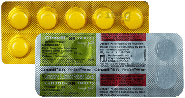 Cinadil 75mg Tablet SR