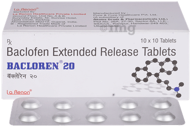 Bacloren 20mg Tablet