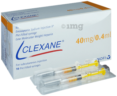 Clexane 40mg Injection (0.4ml Each)