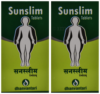 Dhanvantari Sunslim Tablets (60 Each)
