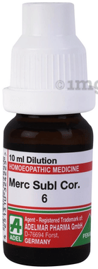 ADEL Merc Subl Cor Dilution 6 ADEL Merc Subl Cor Dilution 6