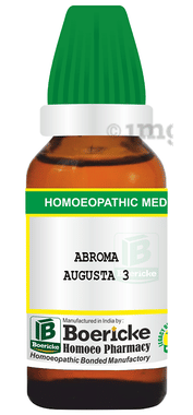 Boericke Abroma Augusta Dilution (30ml Each) 3