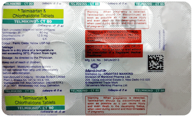 Telmikind-CT 80 Tablet