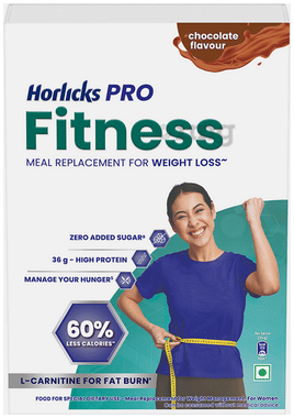 Horlicks Pro Fitness Powder Zero Added Sugar Chocolate