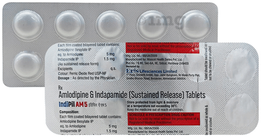 Indipil AM 5mg/1.5mg Tablet