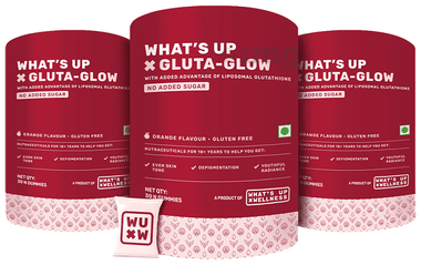 What's Up Wellness Glutathione Gummies with Vitamin C| Radiant & Youthful  Skin (30 Each): Buy combo pack of 3.0 jar at best price in India | 1mg