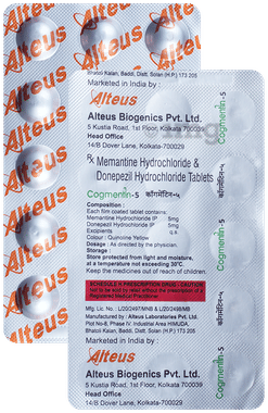 Cogmentin 5mg/5mg Tablet