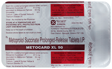 MetoCARD XL 50 Tablet