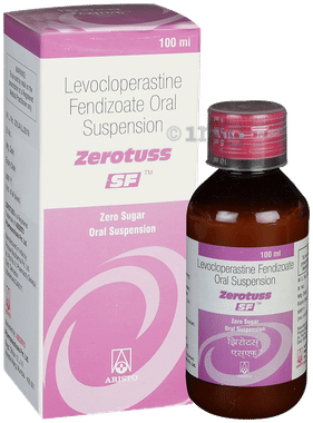 Zerotuss Oral Suspension Sugar Free Mango