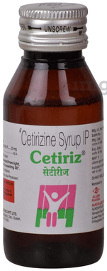 Cetiriz 5mg/5ml Syrup