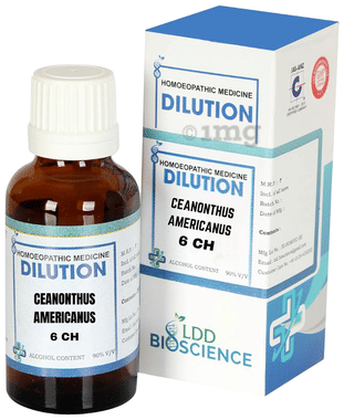 LDD Bioscience Ceanonthus Americanus Dilution 6 CH