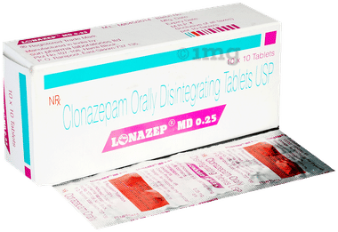 Lonazep 0.25mg Tablet MD
