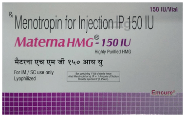 Materna Hmg 150i.u Injection