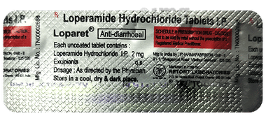Loparet 2mg Tablet