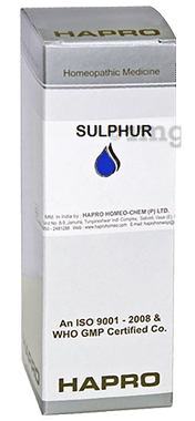 Hapro Sulphur Dilution 30 Hapro Sulphur Dilution 30