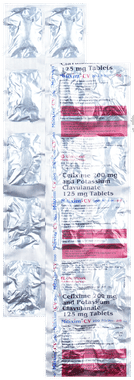 Milixim CV 200 mg/125 mg Tablet