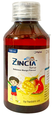Zincia Syrup Delicious Mango