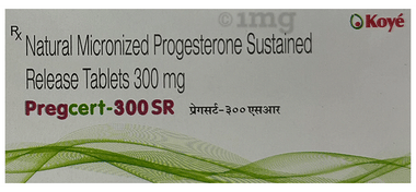 Pregcert 300 SR Tablet