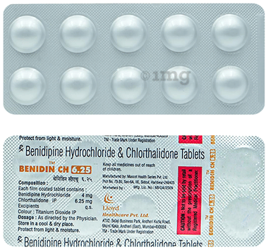 Benidin CH 4mg/6.25mg Tablet