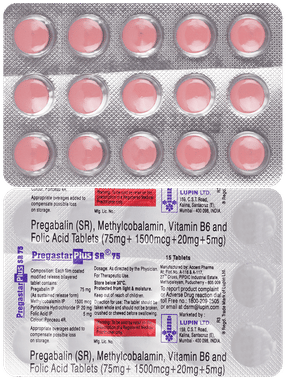 Pregastar Plus SR 75 Tablet