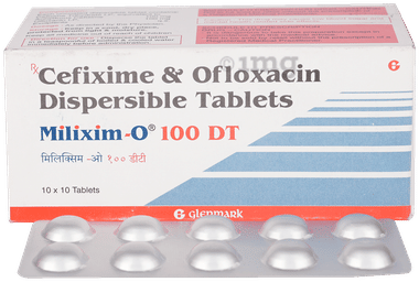 Milixim-O 100mg/100mg Tablet DT