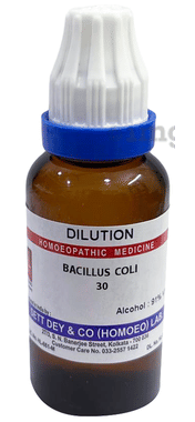 Sett Dey Bacillus Coli Dilution 30 Sett Dey Bacillus Coli Dilution 30