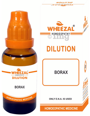 Wheezal Borax Dilution 200 CH Wheezal Borax Dilution 200 CH