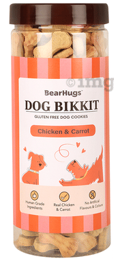Bear Hugs Dog Bikkit Cookie Chicken and Carrot