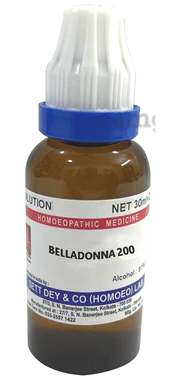 Sett Dey Belladonna Dilution 200