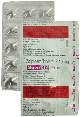 Sove 10mg Tablet