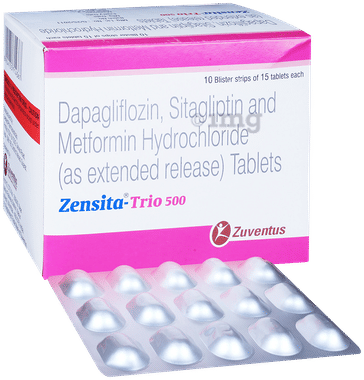 Zensita Trio 10mg/500mg/100mg Tablet ER