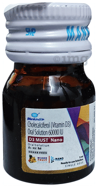 D3 Must Nano Oral Solution Mixed Fruit Sugar Free