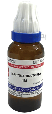 Sett Dey Baptisia Tinctoria Dilution 1M